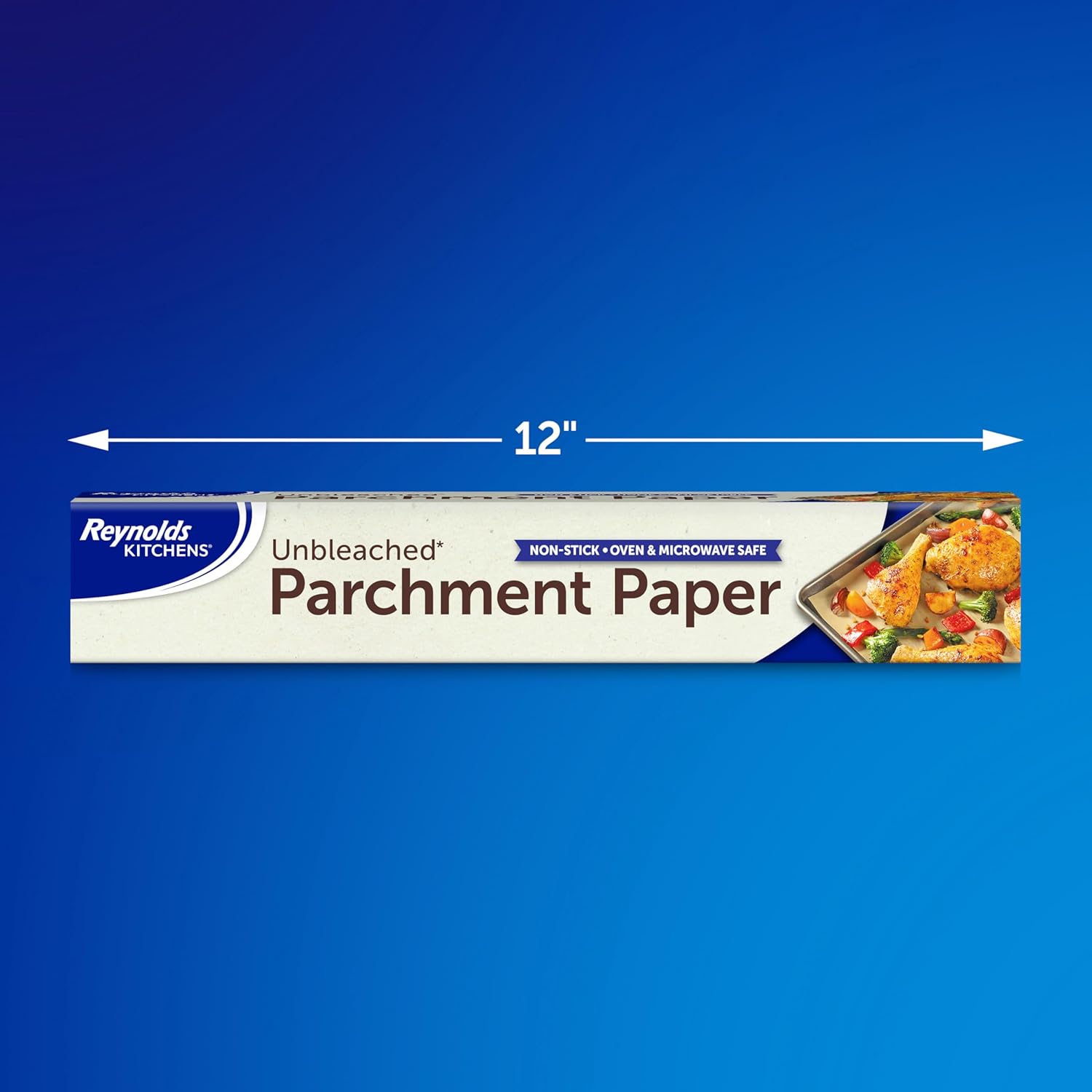 Reynolds Kitchens Unbleached Parchment Paper Roll 45 ft – Non-Stick Baking Paper for Cooking &amp; Easy Cleanup